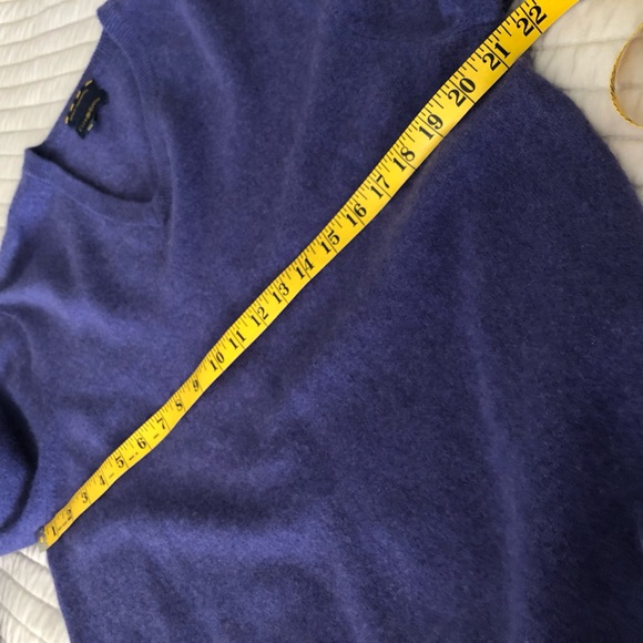 ESTATE CASHMERE sweater men’s large Club Room purple - Picture 5 of 6